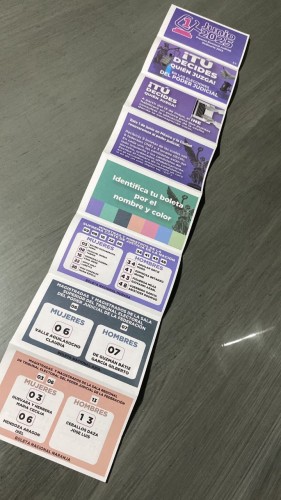 Alertan por "acordeones del bienestar" que inducen el voto en Tlaxcala