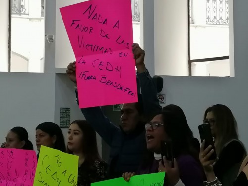 Genera inconformidad ratificación de Presidenta de CEDHT en el Congreso de Tlaxcala