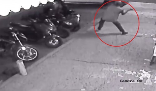 Agresión violenta en pleno centro de Izúcar de Matamoros