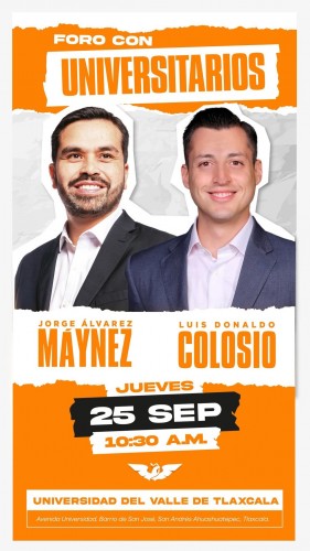 Regresa Jorge Maynez a Tlaxcala entregará premio póstumo a Desiderio Hernández Xochitiotzin 