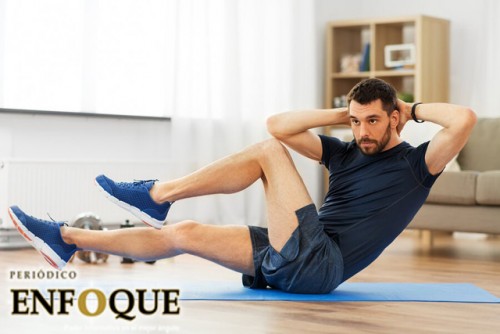 Entrenamiento de abdominales sin salir de casa