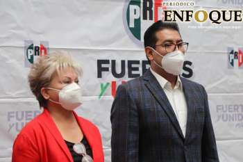 El PRI Puebla se manifiesta en contra de las acciones del partido Morena en el sector salud.