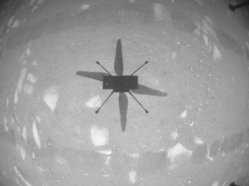 Ingenuity hace historia y logra el primer vuelo exitoso en marte 