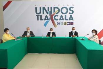 Presenta coalición "Unidos por Tlaxcala" su proyecto de cogobierno