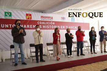 Llama Lorena Cuéllar a construir un mejor Tlaxcala, en reunión de líderes de “Juntos Haremos Historia en Tlaxcala”