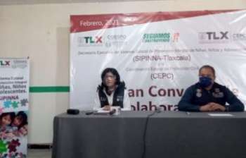 Firman convenio de colaboración Spinna-Tlaxcala y CEPC 