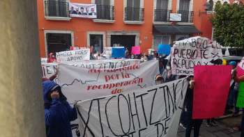Reprobar la cuenta pública y pedir auditoria, exigen pobladores de Xicohtzinco a diputados locales 