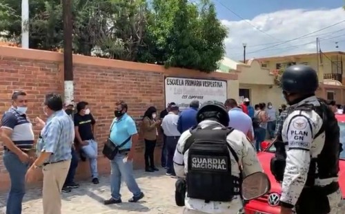 Tiran lacrimógeno en casilla de Tepeji; suspenden provisionalmente