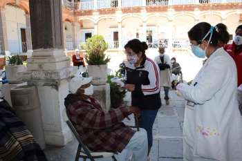 Culmina inoculación contra Covid-19 en Españita y San Pablo del Monte