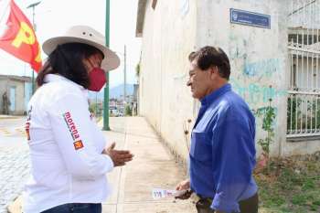 Ariadna Ayala asegura gobierno honesto y cercano a la gente en Atlixco 
