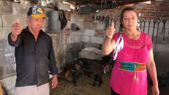 Esperanza González visita a pobladores para dialogar sobre sector agropecuario