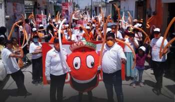Con proyectos sólidos, Enrique Meléndez finaliza campaña ante miles de simpatizantes en San Nicolás de los Ranchos
