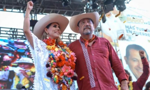 Evelyn “La Torita” Salgado cierra campaña al lado de su padre y la Sonora Dinamita