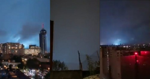 Este es el origen de las luces en el cielo vistas durante el sismo del 7 de septiembre