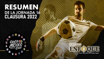 Te presentamos el resumen de la Jornada 16 de la Clausura 2022