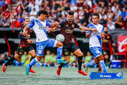 Milagroso empate del Puebla en Tijuana 