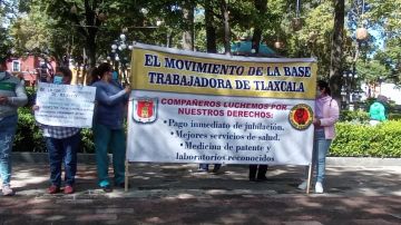 Sindicalizados de Tlaxcala acusan violación a su derecho a la salud