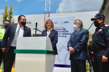 Tlaxcala, primer estado a nivel nacional en contar con un cerco antisísmico: gobernadora Lorena Cuéllar