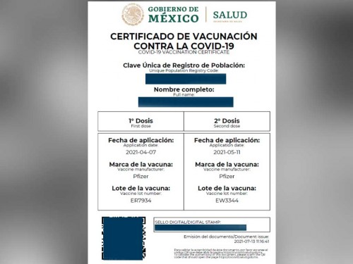 Para esto sirve tu certificado de vacunación y así puedes descargarlo e imprimirlo