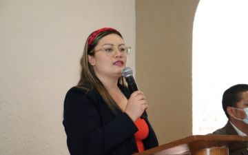 Julieta Vences también buscará ser la candidata de Morena a la gubernatura de Puebla