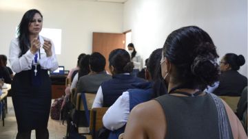 Se impartió en San Pedro Cholula el taller "Mujer Segura"
