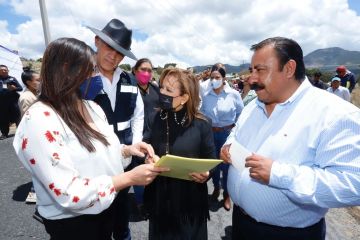 Anuncia gobernadora Lorena Cuéllar una inversión de 38.6 mdp para obra pública en Atltzayanca