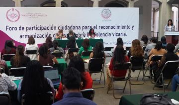 Foro de Participación Ciudadana para el Reconocimiento y Armonización de Leyes sobre la Violencia Vicaria se lleva a cabo en Tlaxcala