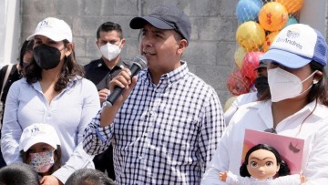 Secretaría de Seguridad Publica de San Andrés Cholula celebró el Día de la Niñez