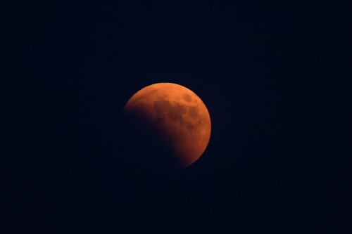 Así se pudo apreciar el eclipse lunar total desde América Latina