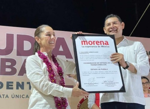 Armenta y Sheinbaum buscarán concretar proyectos de forma coordinada