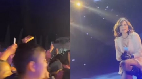 Gloria Trevi lloró durante un concierto tras una nueva denuncia por corrupción de menores (Vídeo)