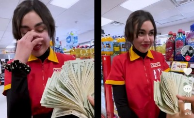 ¿Tu aceptarías?: Joven ofrece 50 mil pesos a empleada de Oxxo por renunciar (Vídeo)