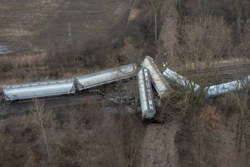 Segundo tren con material peligroso se descarrila en EU, esta vez en Michigan