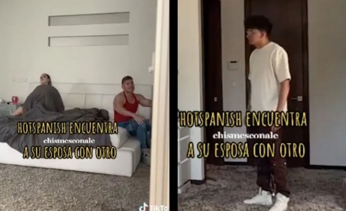 "Los encontró en la cama": Hotspanish termina llorando por una pesada broma de su esposa (Vídeo)