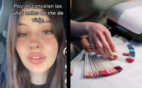 ¿Generación de cristal?: Joven mujer llora porque le cancelan la cita de uñas; redes la tunden y se hace viral (Vídeo)