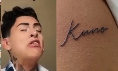 Un Joven Se Tatuó El Nombre De Kunno Por 600 Pesos