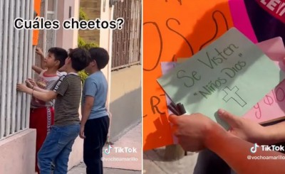 "Desde chetos hasta se visten niños dios ": Broma de colgar carteles de venta en casas se hace viral (Vídeo)