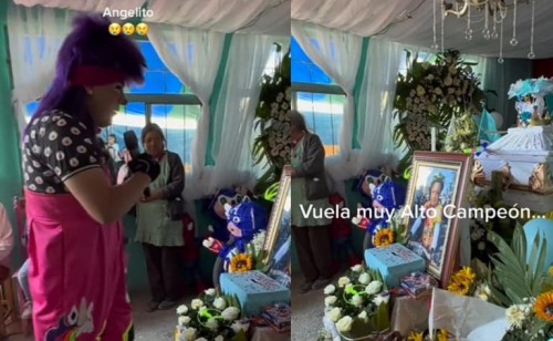 Contratan a payasos para evento pero al llegar se dan cuenta que era el funeral de un niño (Vídeo)