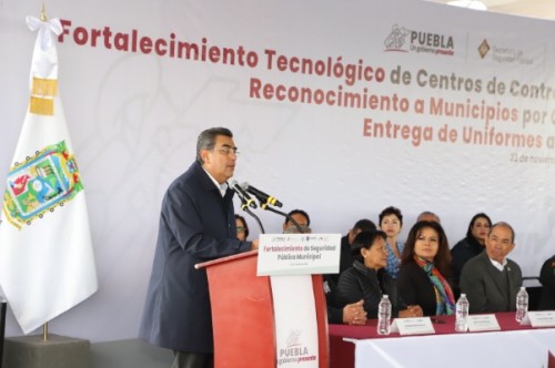 Gobernador de Puebla pide no politizar seguridad pública