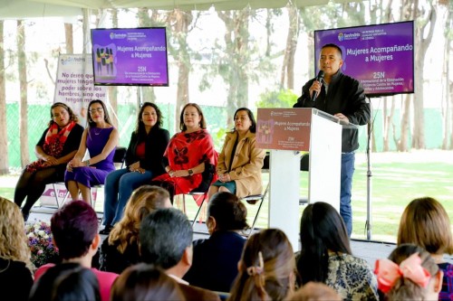 Conmemora ayuntamiento de San Andrés Cholula el 25n con ponencia "Mujeres Acompañando a Mujeres"