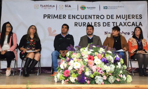 Realizó SIA primer Encuentro de Mujeres Rurales de Tlaxcala