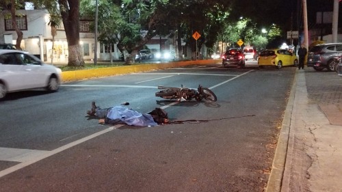 Motociclista perece en accidente vial en la Capital del Estado