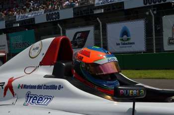 El piloto poblano Mariano del Castillo participará en el Gran Premio de México 