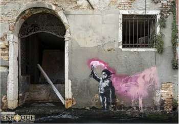 Sátira de Banksy rompe récord y se vende en 12 millones de dólares