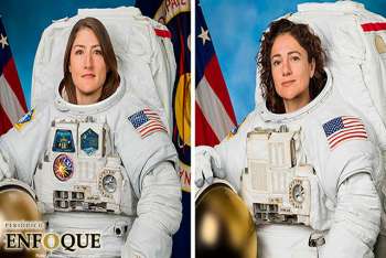 La primera caminata espacial de mujeres será el viernes