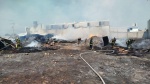 Cuerpos de emergencia coordinados sofocan incendio en San Lorenzo Almecatla