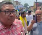 Tensión en Consejo Municipal de San Pedro Cholula: Plantón de simpatizantes de Roxana Luna y Tonantzin Fernández