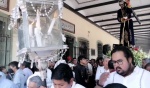 Viacrucis en San Pedro Cholula congrega a cientos de feligreses 