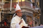Obispo de Puebla pide por periodistas y reflexiona sobre la inteligencia artificial en misa de Catedral