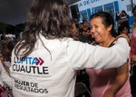 Guadalupe Cuautle cierra campaña en San Rafael Comac con firme denuncia contra intento de fraude electoral